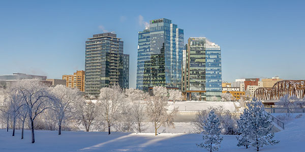 River Landing in Winter