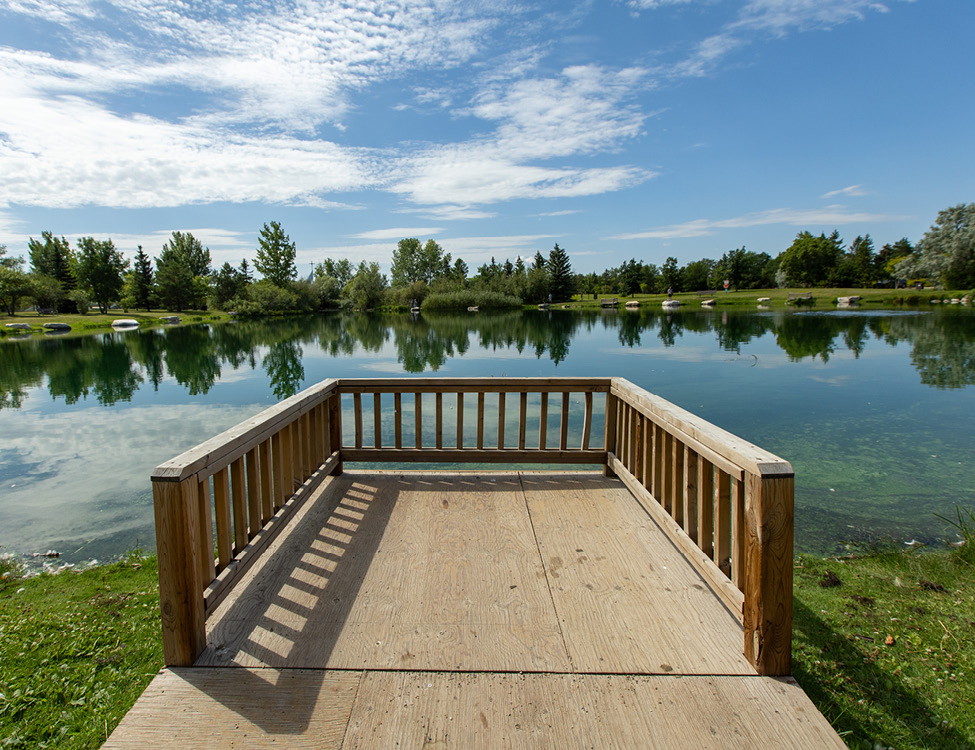 fishing pond