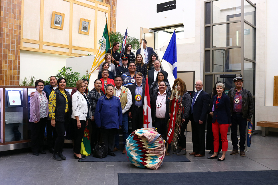 Kahkewistahaw Municipal Service Agreement Signing Ceremony 2021