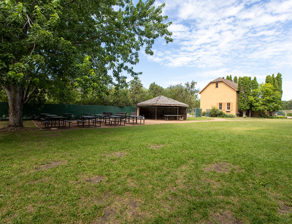 gazebo and picnic site