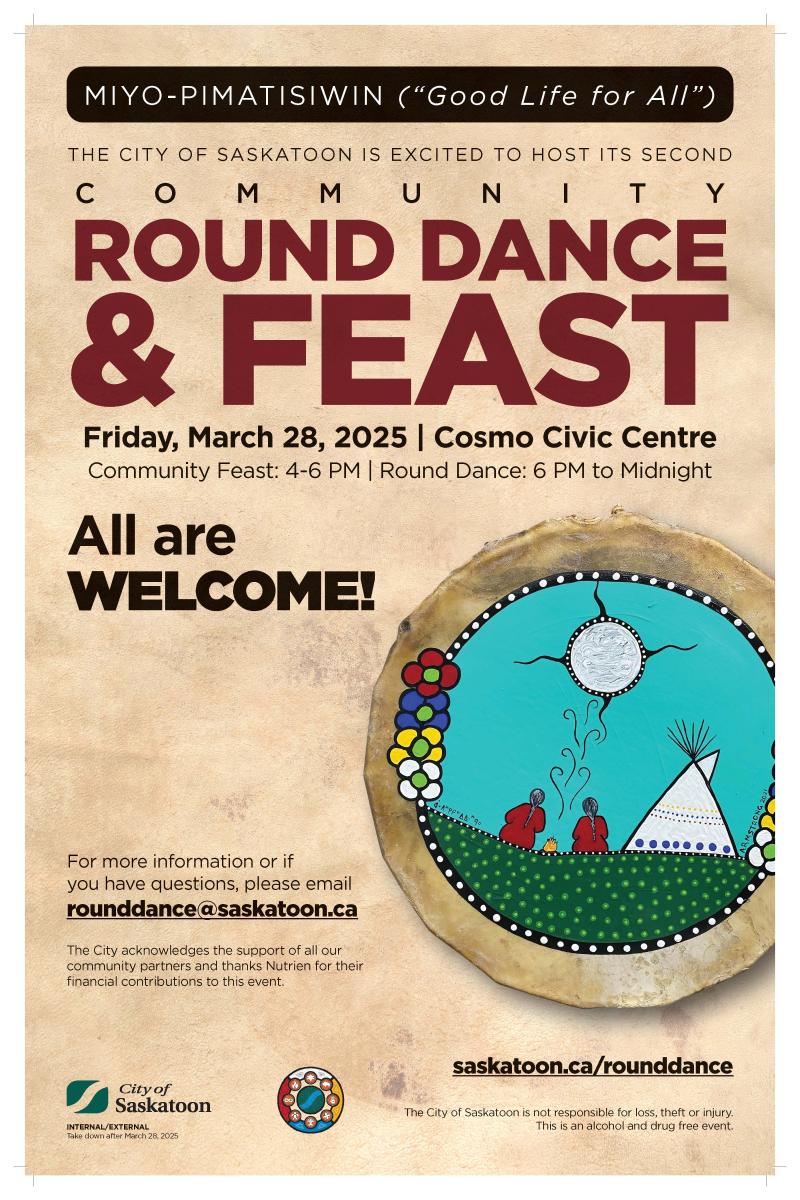 Feast and Round Dance Poster