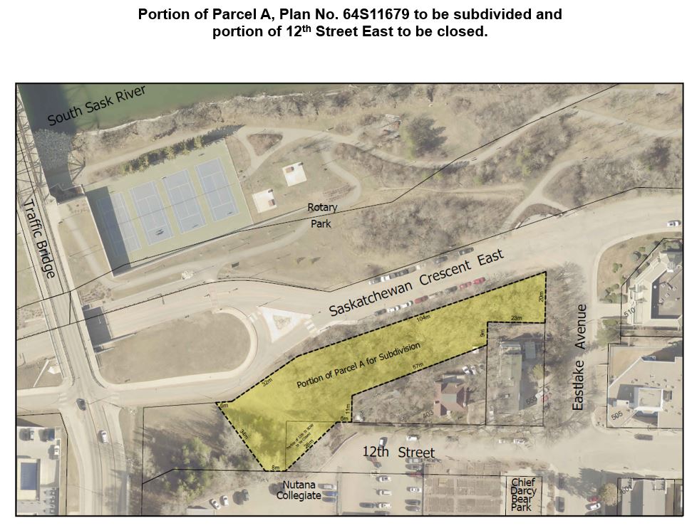 Portion of 12th St and Parcel A City-owned land for sale