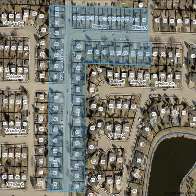 Kingsmere Boulevard petition area map