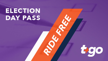 Ride Transit free on election days