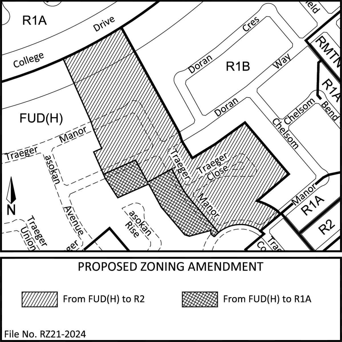 Rezoning Location Map