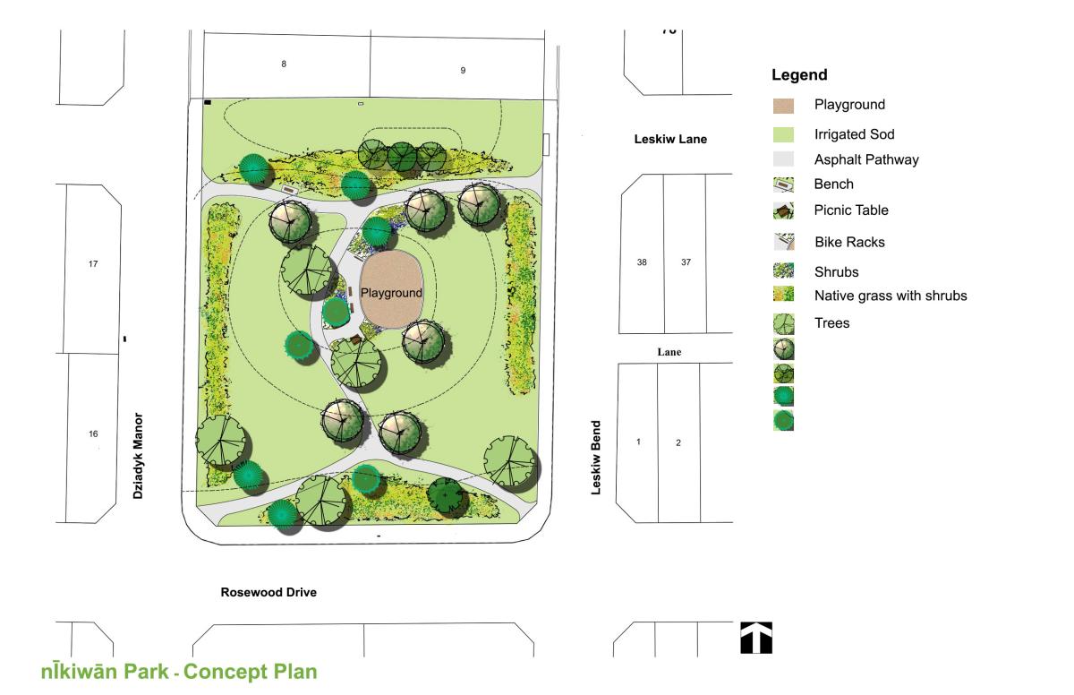 Rosewood Pocket Park Concept Plan